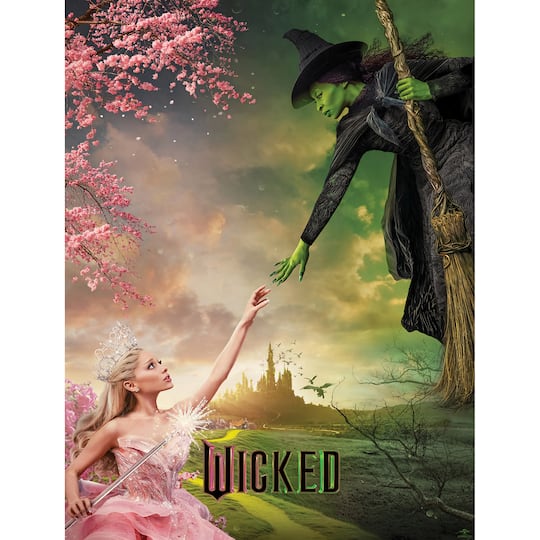 RoomMates Wicked Elphaba and Glinda Peel and Stick Wall Mural